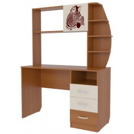 Компьютерный стол Галерея 1200 (с радиусной надстройкой)