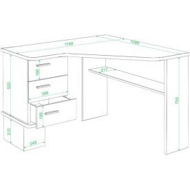 Компьютерный стол СД-45С