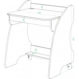 Компьютерный стол Аревро-13