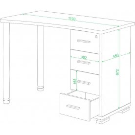 Компьютерный стол СКМ-50