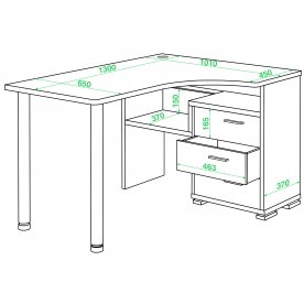 Стол компьютерный СР-132С-130