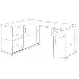 Компьютерный стол СР-160М