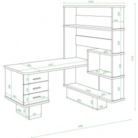 Компьютерный стол СР-520