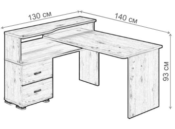 Письменный стол СР-620/140 C