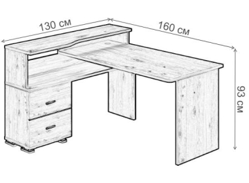 Письменный стол СР-620/160 C