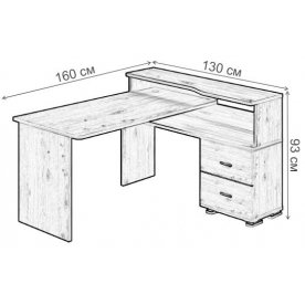 Письменный стол СР-620/160 C