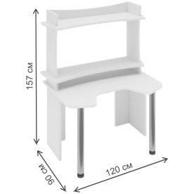Письменный стол СКЛ-Игр120 В+НКИЛ120ВЛ
