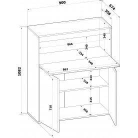 Стол-тумба СПМ-310