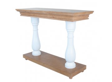 Консольный столик Torika Белый, натуральный