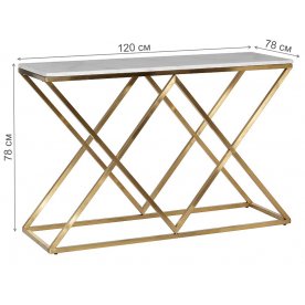 Консольный столик Bianco Namibia 47ED-CST026GOLD