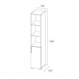Письменный стол Квартет-12