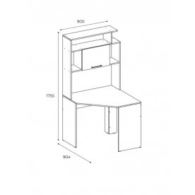 Письменный стол Квартет-12