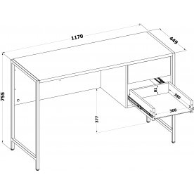 Письменный стол СПм-404