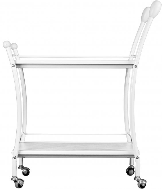 Сервировочный столик Марко белый / белый