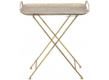 Сервировочный столик Sabrina золотой