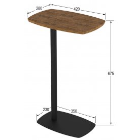 Приставной столик Калифорния Дей