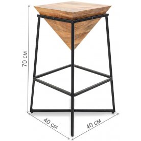 Столик приставной Самтал манго 70