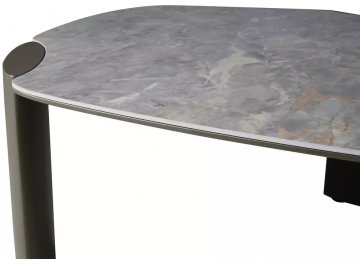 Журнальный столик Журнальный столик Adoro A ceramic 118 серый grigio / медный