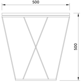 Журнальный столик Allure 50