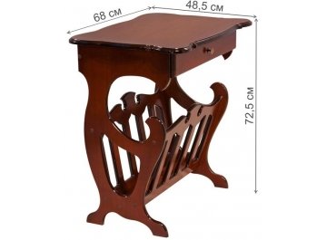 Журнальный столик Качора с газетницей