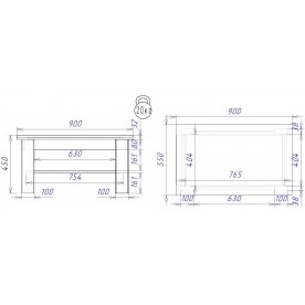 Журнальный столик Норд