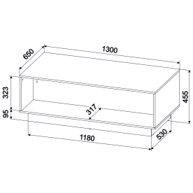 Журнальный столик Quartz