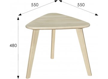 Журнальный столик Ретро лак