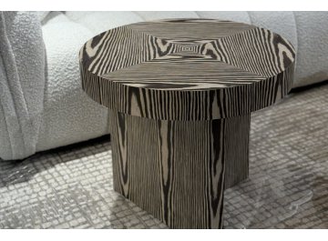 Журнальный столик Зебрано 60 бежево-коричневый