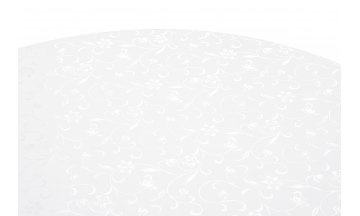 Стол деревянный обеденный Адней белый / рисунок