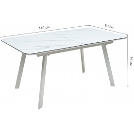 Деревянный стол Aruba 140