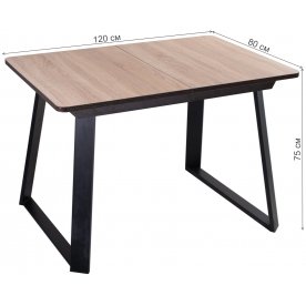 Деревянный стол Джаз ПР-1 ОС/ВН 91-1 ЧР