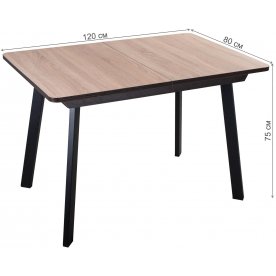 Деревянный стол Джаз ПР-1 ОС/ВН 93 ЧР