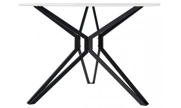 Деревянный стол DT-62 110 белый / черный