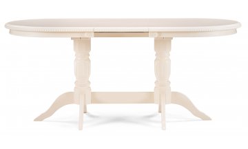 Деревянный стол Эритрин овальный белый
