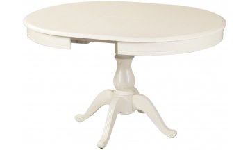 Стол деревянный обеденный Фабрицио 1 эмаль белая тон 9