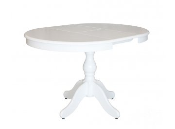 Обеденный стол Фаворит Де Люкс белая эмаль