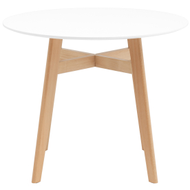 Деревянный стол Гарфильд Круглый