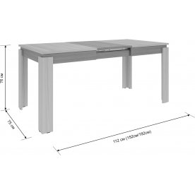 Деревянный стол Гермес 2