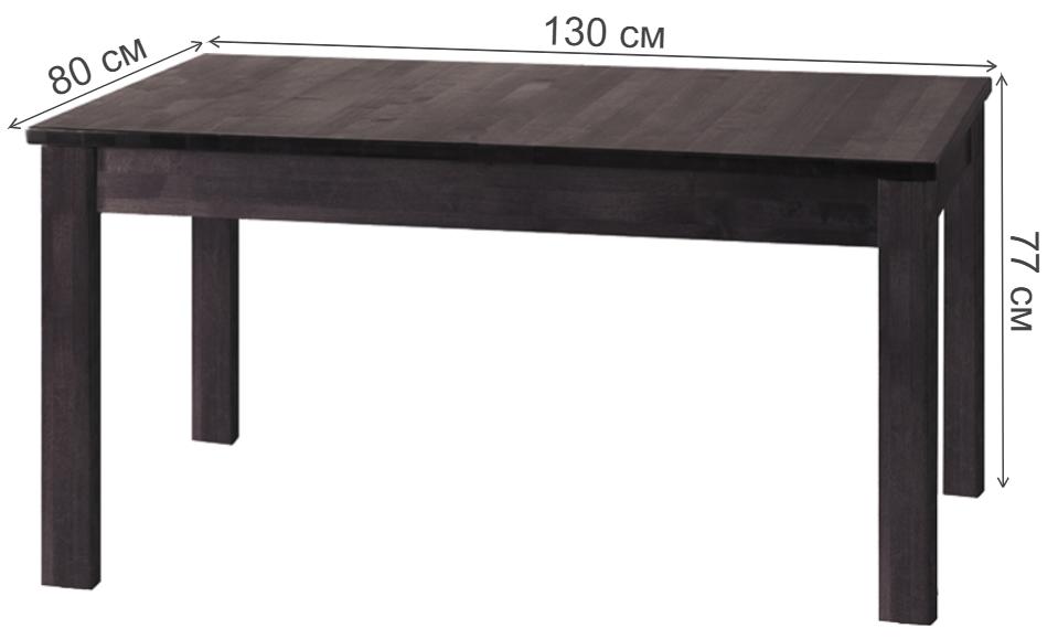 Деревянный стол Комфорт венге