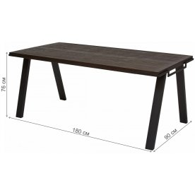 Деревянный стол Loft 180