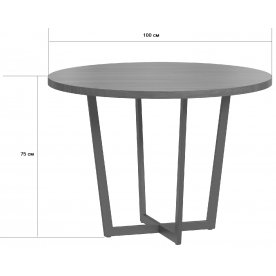 Деревянный стол Лондейл 100