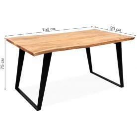 Деревянный стол Дживан