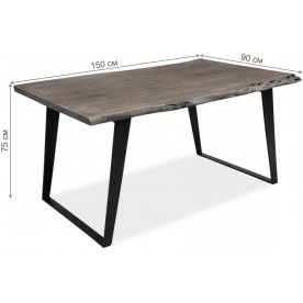 Деревянный стол Дживан