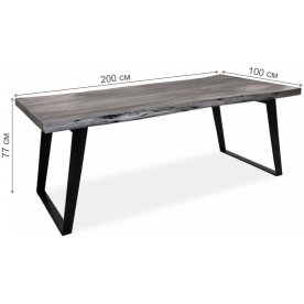 Деревянный стол Дживан