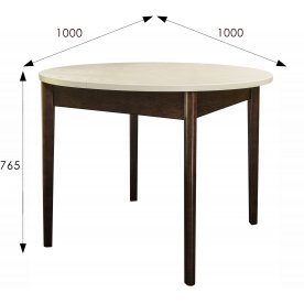 Деревянный стол Мариус М 81