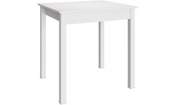 Деревянный стол С-300 белый структурный