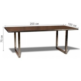 Деревянный стол Life