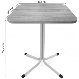Деревянный стол Sheffilton SHT-TU7-1/60/60
