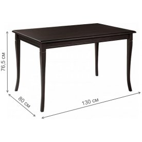 Деревянный стол Сиена