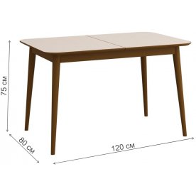 Деревянный стол Сканди